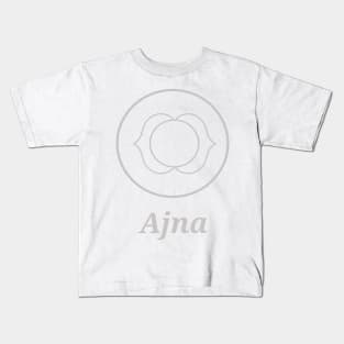 ArtStation66 - Yoga Chakra Design - Ajna - Third Eye Symbol Kids T-Shirt